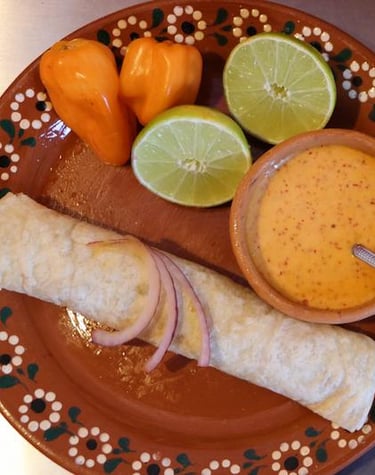 Imagen de burritos de cochinita