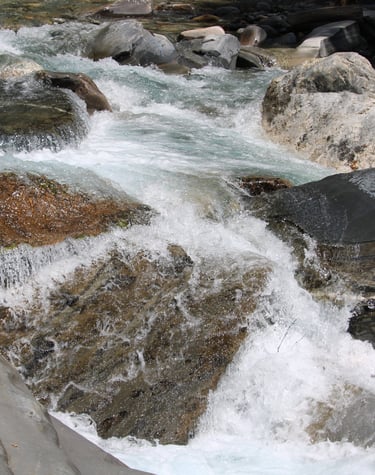river in Dolpo