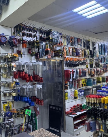 huge selection of all types of tools