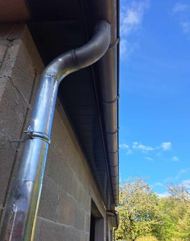 gouttière en zinc