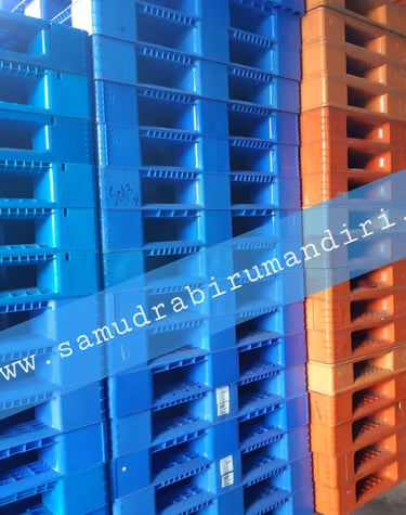 samudra biru mandiri, packing, palet plastik, palet kayu, box kayu, logistik