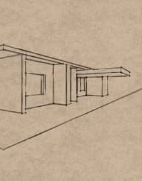 Archkala residence House design perspective view