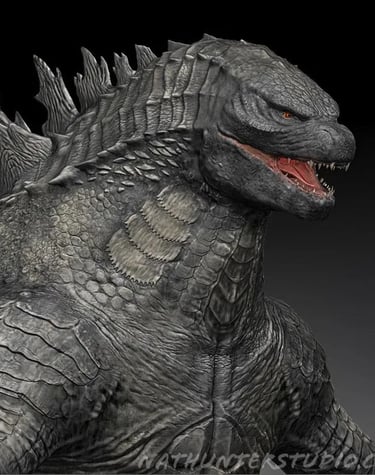 After an update cpu , I m back on scultping for my Godzilla