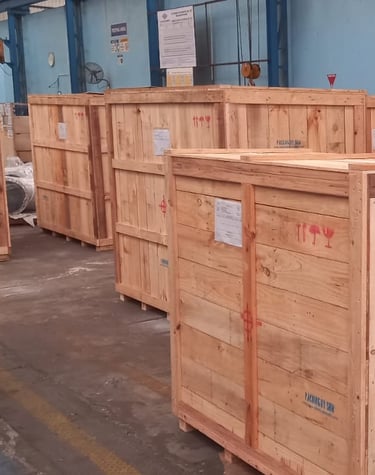 samudra biru mandiri, packing, palet plastik, palet kayu, box kayu, logistik