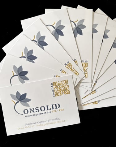 cartes de visite consolidées