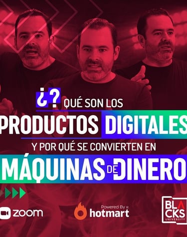 Productos digitales para monetizar conocimiento