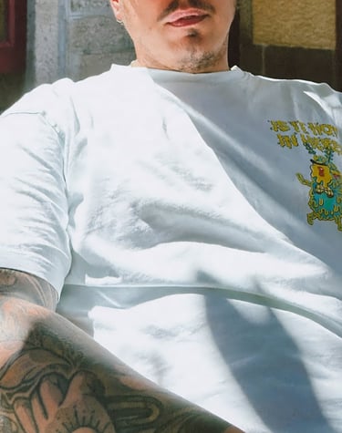 Rodolfo Novo in Tattoo and body piercing studio in Vagos, Aveiro.