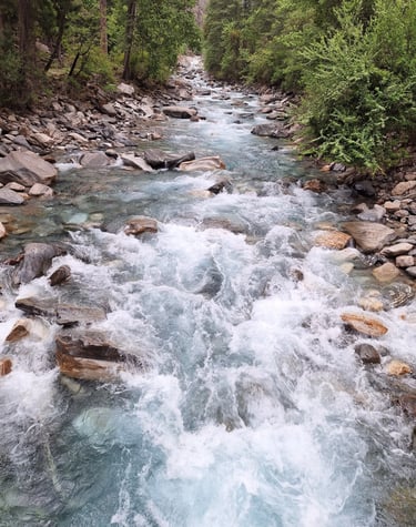 river in Dolpo