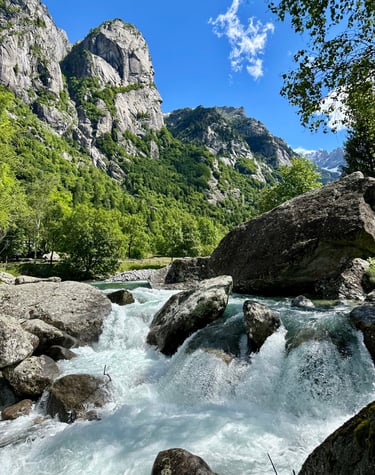 Val di Mello and Precipizio degli Asteroidi