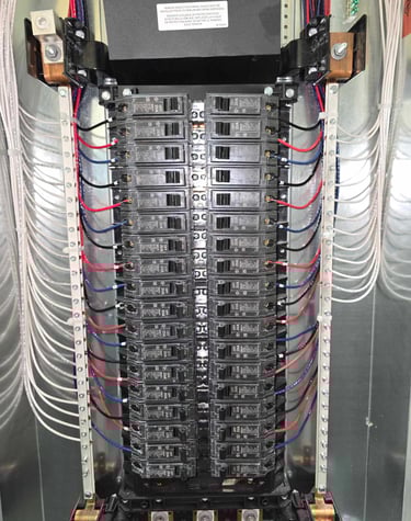 The cleanest Electric breaker panel design ever