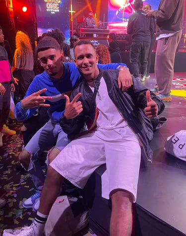 YoYo and Kid Karam at the RedBull BC One competition.