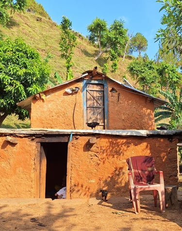traditional house in the Dullu region