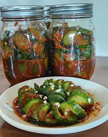 Cucumber Kimchii