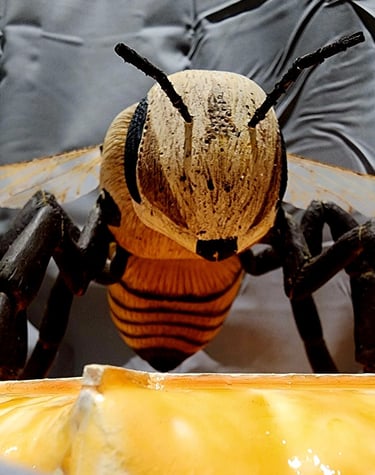 Honey Bee Carved by Harry Mashburn 