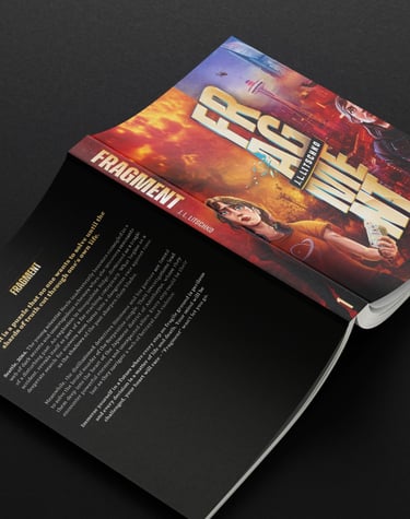 a book with a bookmarked book cover