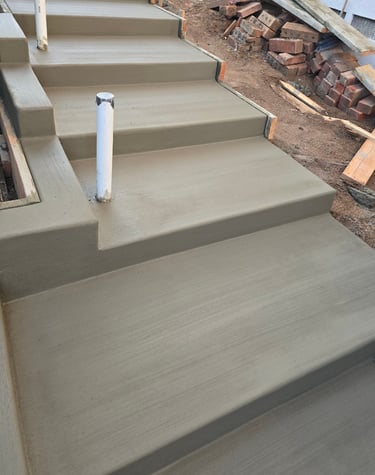 Cement Stairs
