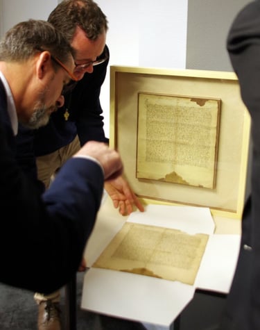Morhange manuscrit restauration