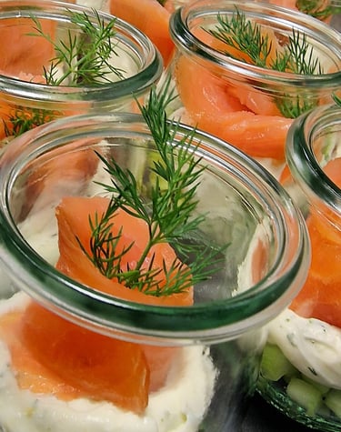 Lachs Dill Merretich