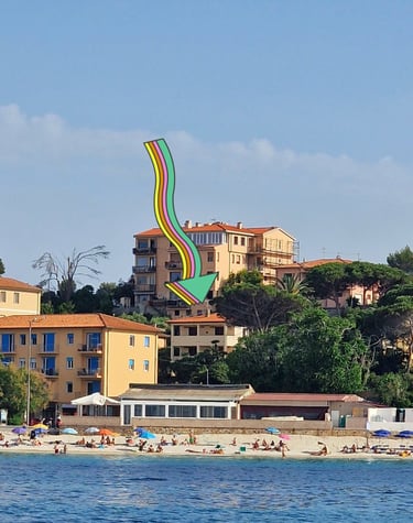 apartment with sea view