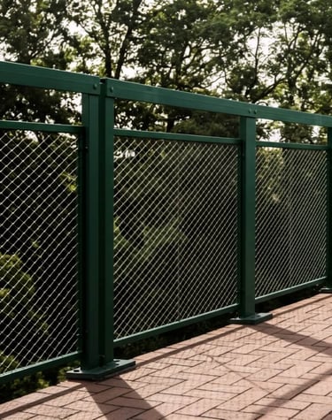 malla eslabonada en Bogotá 