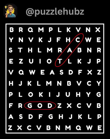 Answer reveal image for the Find the Hidden Animals word search puzzle, showing the exact locations 