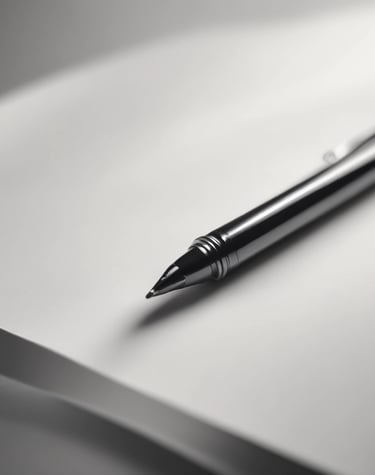 A close-up of therapeutic tools and assessment materials neatly arranged on a desk.