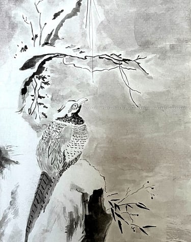 Exposition peinture chinoise Lyon - Atelier Yuan