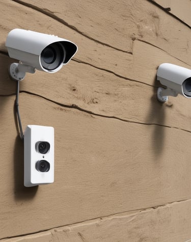 A customer happily unboxing a futuristic gadget with excitement in a bright room.