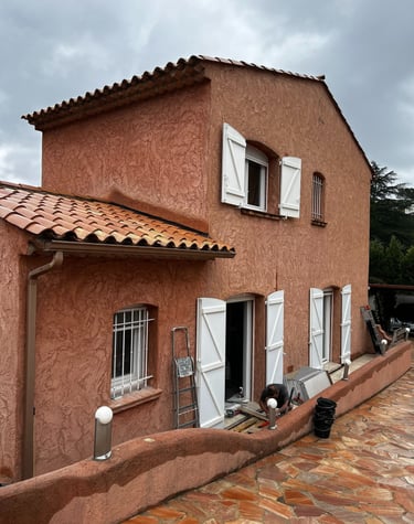 Ravalement de façade avant