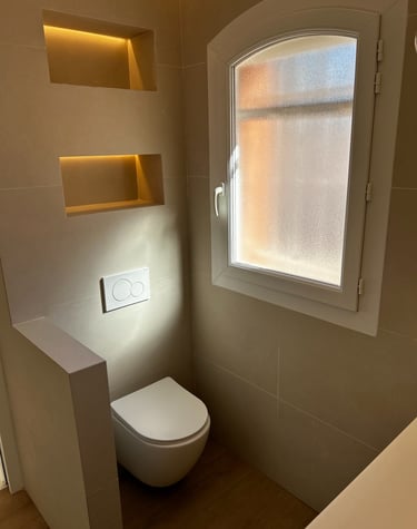 réfection salle d'eau après