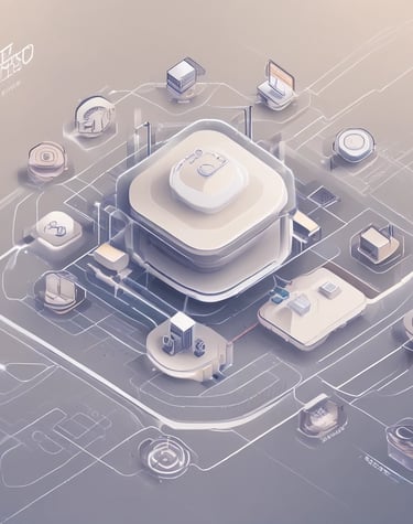 A sleek dashboard displaying automated task progress and analytics.