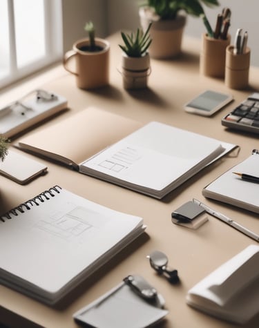 A sleek dashboard displaying automated task progress and analytics.