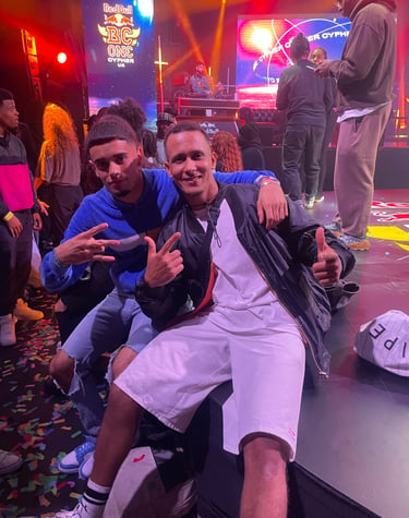 YoYo and Kid Karam at the RedBull BC One competition.