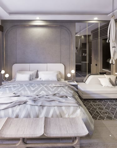 Desain Kamar Tidur Modern by Atria Interior