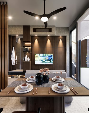 Desain Meja Makan By Atria Interior