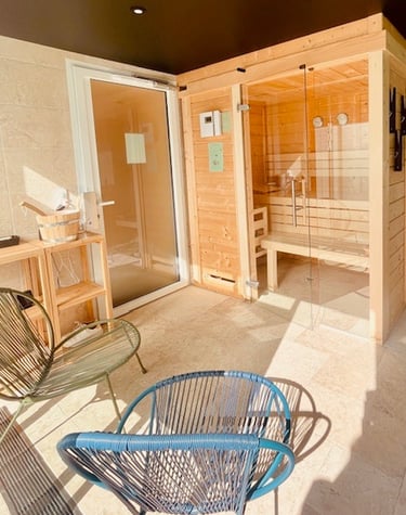 vue du sauna
