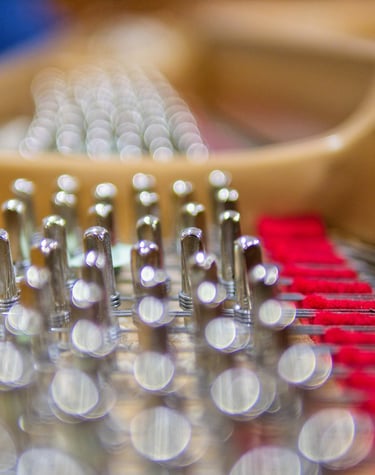 Changment cordes et chevilles- Pianos Lyon- Accordeur réparateur de pianos Lyon