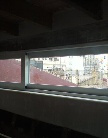 Ventana de aluminio corredera apaisada