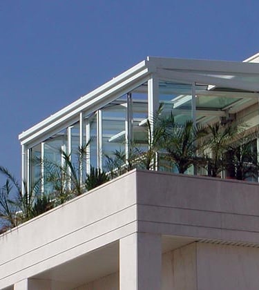 Veranda en atico