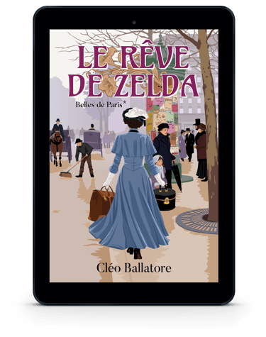 Nouveauté : Le rêve de Zelda, mockup de l'ebook - Cléo Ballatore