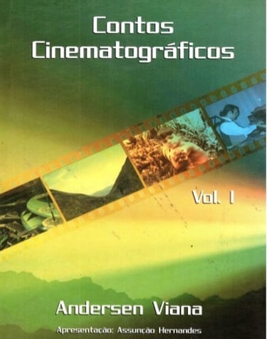 a book cover of a film strip with a film strip