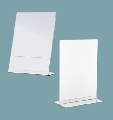 Two Acrylic Toppers L and T type