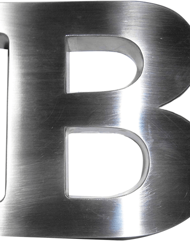 SS steel letter for school