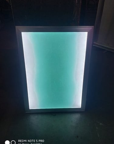 led aluminum sign board