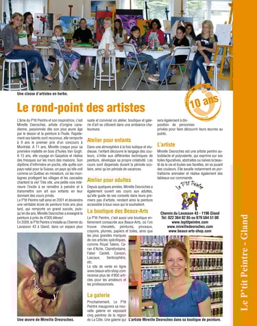 Les 10 ans du P'tit Peintre