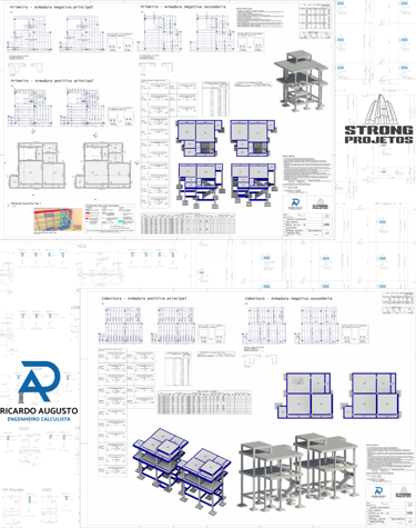 Projeto Estrutural Strong em Conde, PB
