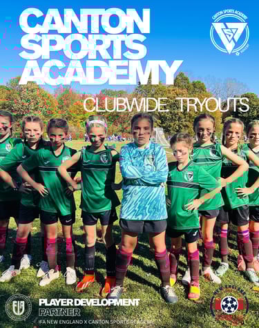 soccer tryouts in Canton
