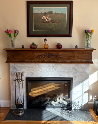Custom Mantle and surround