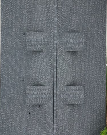 Aerial view of condominium commercial roof replacement in Tyler, TX