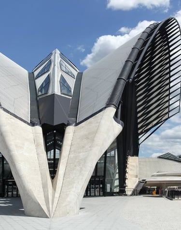 Gare et aéroport Saint Exupéry à Lyon